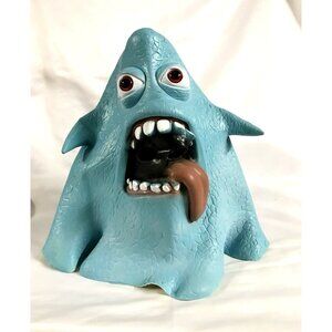 Octopus Blue Big Tooth Latex Halloween Monster vs Alien Mask
